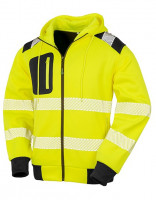 Fluorescent Yellow, Black